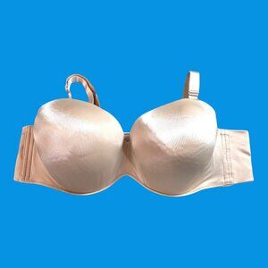 Catherines Intimates Smooth Cup Wirefree T-Shirt Bra Color Nude 50C Full Figure